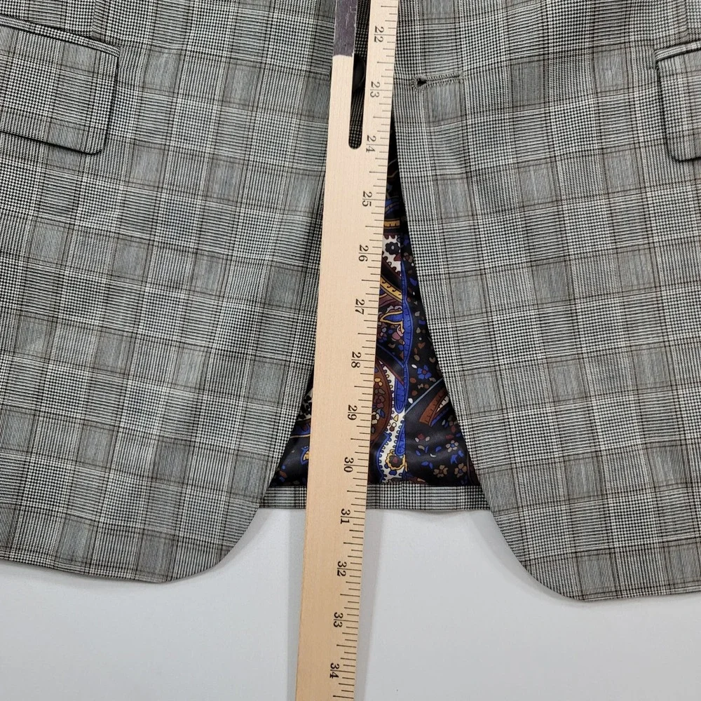 Tallia Slim-Fit Wool‎ Suit Mens 44L 2 Piece Pants 40x32 Cream Brown $600 NEW